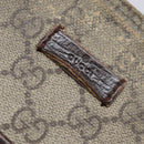 GUCCI GG Supreme Shoulder Bag PVC Beige 141626 Auth 148265-17