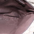 GUCCI GG Supreme Shoulder Bag PVC Beige 141626 Auth 148265-19