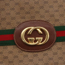 GUCCI Micro GG Supreme Web Sherry Line Bag PVC Beige 002 123 0131 Auth 148270-17