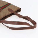 GUCCI Micro GG Supreme Web Sherry Line Bag PVC Beige 002 123 0131 Auth 148270-7