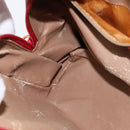 GUCCI Micro GG Canvas Boston Bag Red Gold 002 115 0165 Auth 148271-20