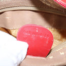 GUCCI Micro GG Canvas Boston Bag Red Gold 002 115 0165 Auth 148271-12