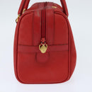 GUCCI Micro GG Canvas Boston Bag Red Gold 002 115 0165 Auth 148271-3