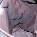GUCCI Shoulder Bag Nylon Khaki Silver 001 1955 Auth 148272-19