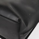 GUCCI Shoulder Bag Leather Black Silver Auth 148273-17