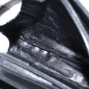 GUCCI Shoulder Bag Leather Black Silver Auth 148273-11