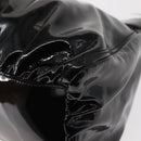 GUCCI Abbey Shoulder Bag Enamel Black Gold 189833 Auth 148274-17