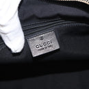GUCCI Abbey Shoulder Bag Enamel Black Gold 189833 Auth 148274-19