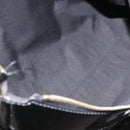 GUCCI Abbey Shoulder Bag Enamel Black Gold 189833 Auth 148274-11