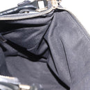 GUCCI Abbey Shoulder Bag Enamel Black Gold 189833 Auth 148274-20