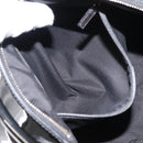 GUCCI Abbey Shoulder Bag Enamel Black Gold 189833 Auth 148274-22