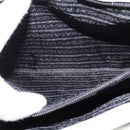 PRADA Hand Bag Enamel Gray Auth 148279-22