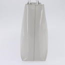 PRADA Hand Bag Enamel Gray Auth 148279-4