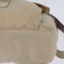 PRADA Shoulder Bag Nylon Ivory Auth 148280-15