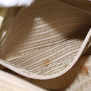 PRADA Shoulder Bag Nylon Ivory Auth 148280-23