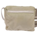 PRADA Shoulder Bag Nylon Ivory Auth 148280-2