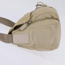 PRADA Shoulder Bag Nylon Ivory Auth 148280-3