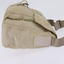 PRADA Shoulder Bag Nylon Ivory Auth 148280-4