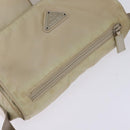 PRADA Shoulder Bag Nylon Ivory Auth 148280-6