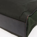 PRADA Tote Bag Nylon Khaki Gold Auth 148282-9