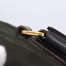PRADA Tote Bag Nylon Khaki Gold Auth 148282-10