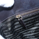 PRADA Tote Bag Nylon Khaki Gold Auth 148282-19