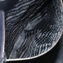 PRADA Tote Bag Nylon Khaki Gold Auth 148282-22