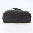 PRADA Tote Bag Nylon Khaki Gold Auth 148282-5