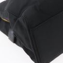 PRADA Chain Shoulder Bag Nylon Black Gold Auth 148283-14