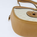 GUCCI Micro GG Supreme Shoulder Bag PVC Beige Gold 007 067 0523 Auth 148285-9