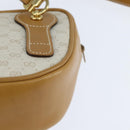 GUCCI Micro GG Supreme Shoulder Bag PVC Beige Gold 007 067 0523 Auth 148285-16