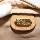 GUCCI Micro GG Supreme Shoulder Bag PVC Beige Gold 007 067 0523 Auth 148285-10
