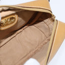 GUCCI Micro GG Supreme Shoulder Bag PVC Beige Gold 007 067 0523 Auth 148285-17