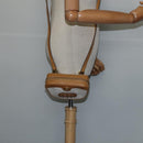 GUCCI Micro GG Supreme Shoulder Bag PVC Beige Gold 007 067 0523 Auth 148285-19