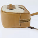 GUCCI Micro GG Supreme Shoulder Bag PVC Beige Gold 007 067 0523 Auth 148285-4