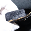 Salvatore Ferragamo Gancini Tote Bag Leather Black Gold Auth 148288-12