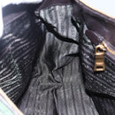 PRADA Hand Bag Nylon 2way Khaki Gold Auth 148290-24