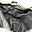 PRADA Backpack Nylon Khaki Silver Auth 148291-23