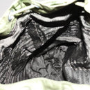 PRADA Backpack Nylon Khaki Silver Auth 148291-24
