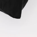 PRADA Tote Bag Nylon Black Silver Auth 148293-15