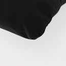 PRADA Tote Bag Nylon Black Silver Auth 148293-16