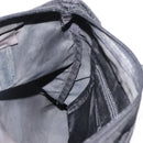 PRADA Tote Bag Nylon Black Silver Auth 148293-22