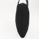 PRADA Tote Bag Nylon Black Silver Auth 148293-4