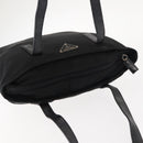 PRADA Tote Bag Nylon Black Silver Auth 148293-6
