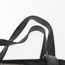 PRADA Tote Bag Nylon Black Silver Auth 148293-14