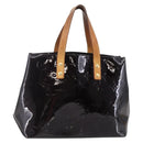 LOUIS VUITTON Monogram Vernis Reade PM Hand Bag Amarante M91993 LV Auth 148294-1