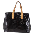 LOUIS VUITTON Monogram Vernis Reade PM Hand Bag Amarante M91993 LV Auth 148294-2