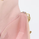 LOUIS VUITTON Damier Azur Pochette Felicie Chain Wallet N63106 LV Auth 148308-19