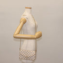 LOUIS VUITTON Damier Azur Pochette Felicie Chain Wallet N63106 LV Auth 148308-27