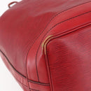 LOUIS VUITTON Epi Noe Shoulder Bag Red M44007 LV Auth 148309-15